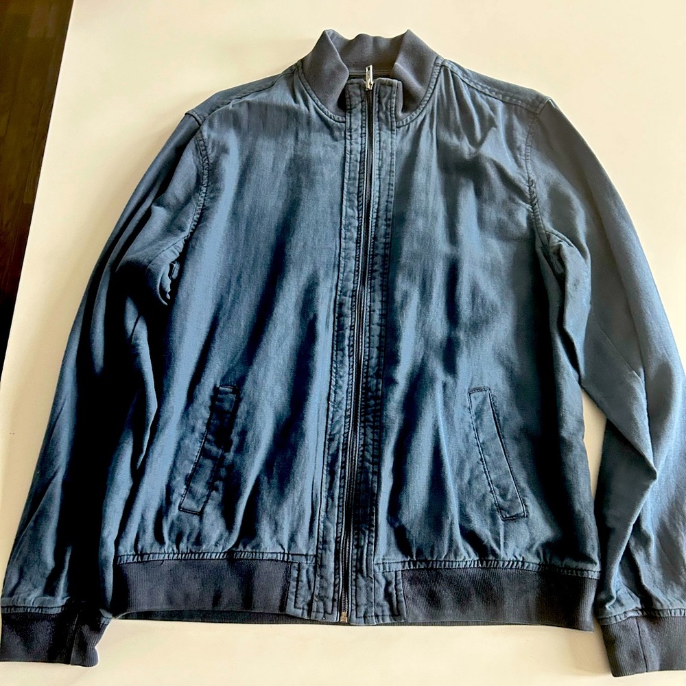 Men's Blue Casual Jacket